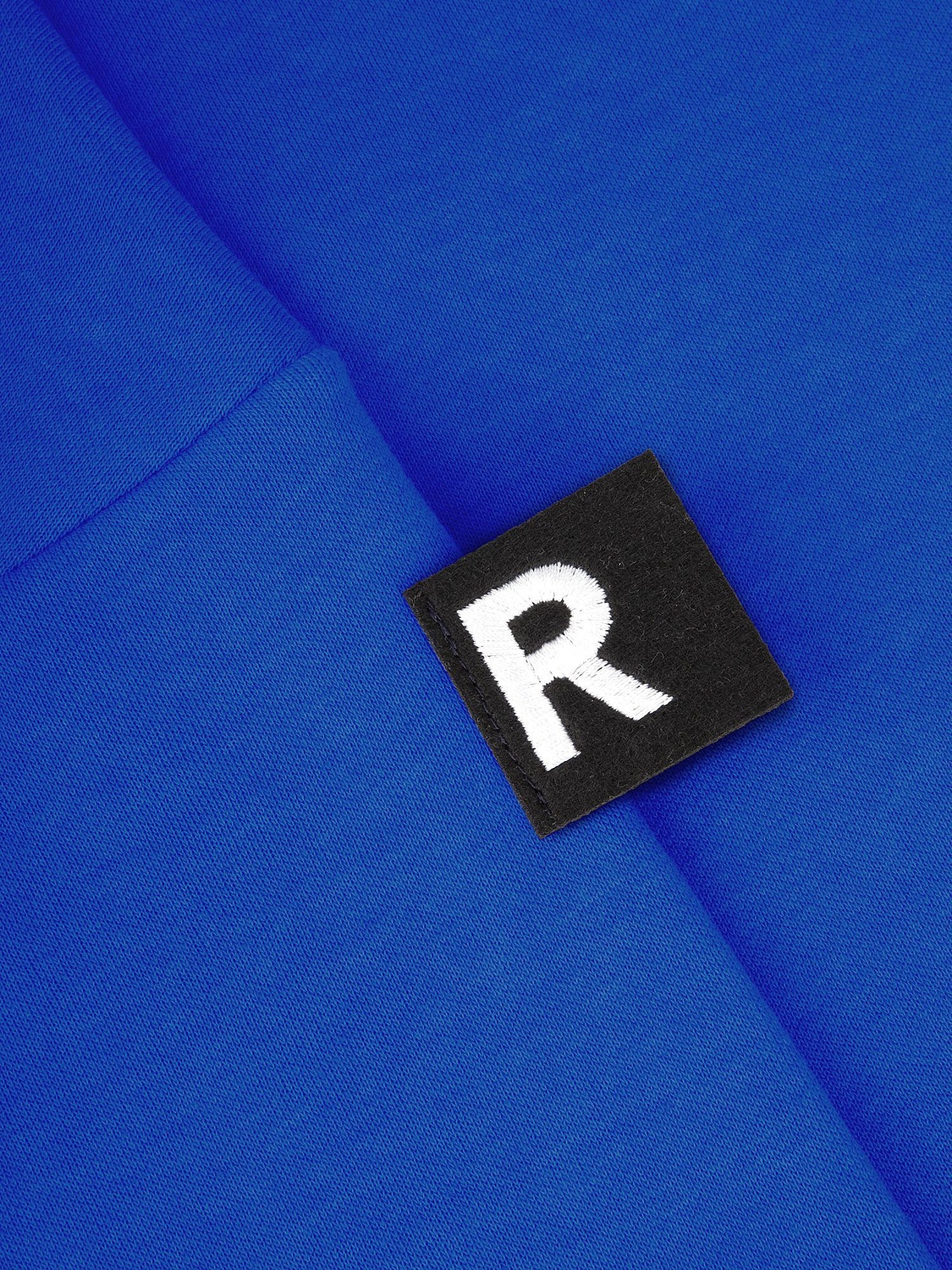 Толстовка унисекс H3, синяя с логотипом