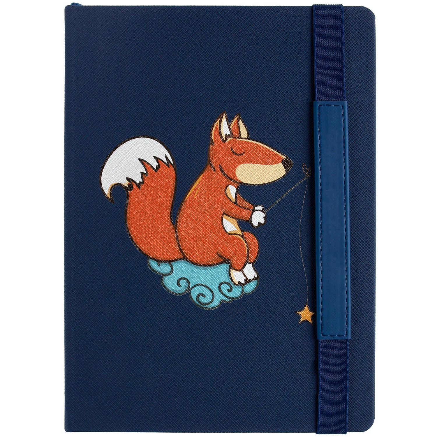 Ежедневник Peel, недатированный, синий, ver. 2 с логотипом