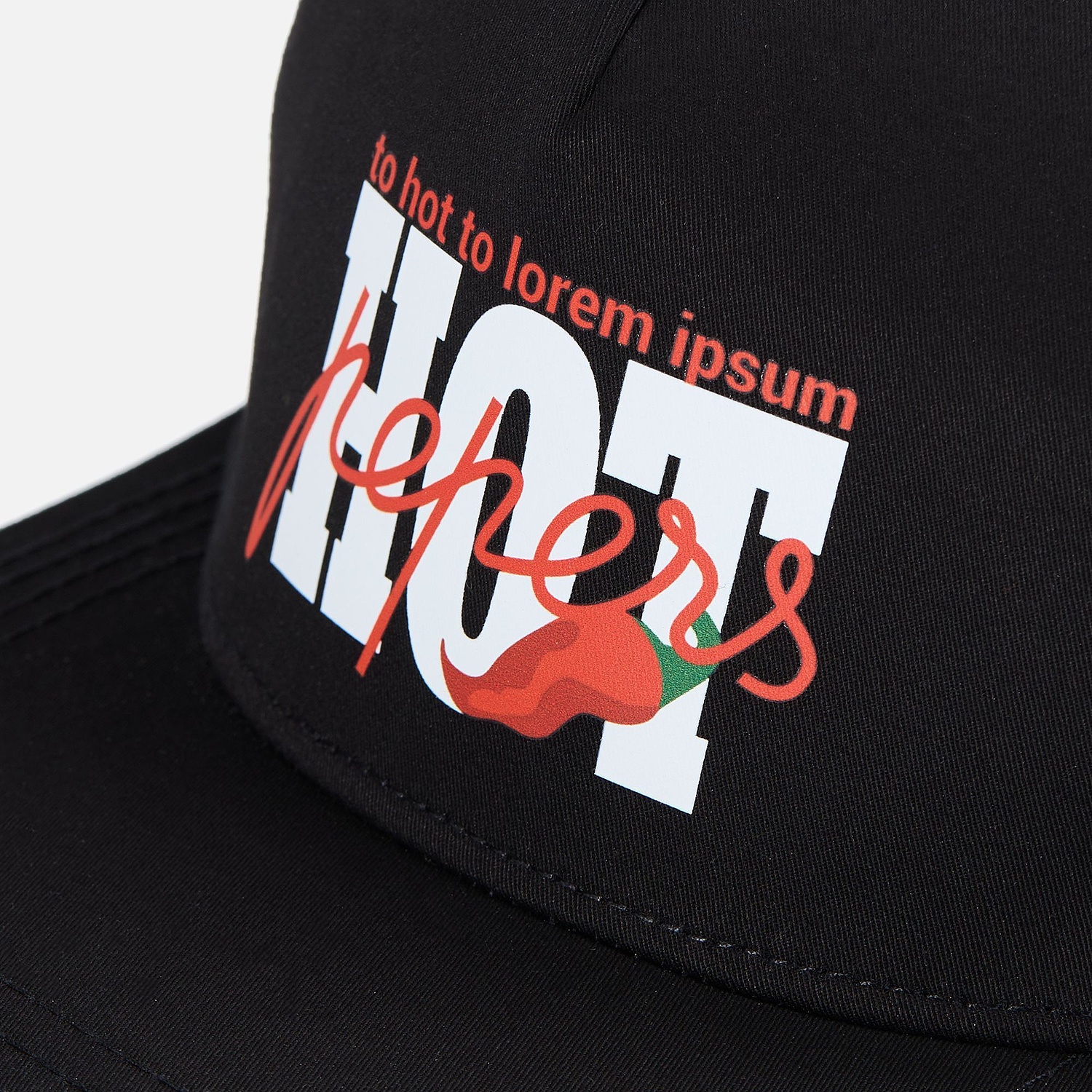 Бейсболка Seguro, черная