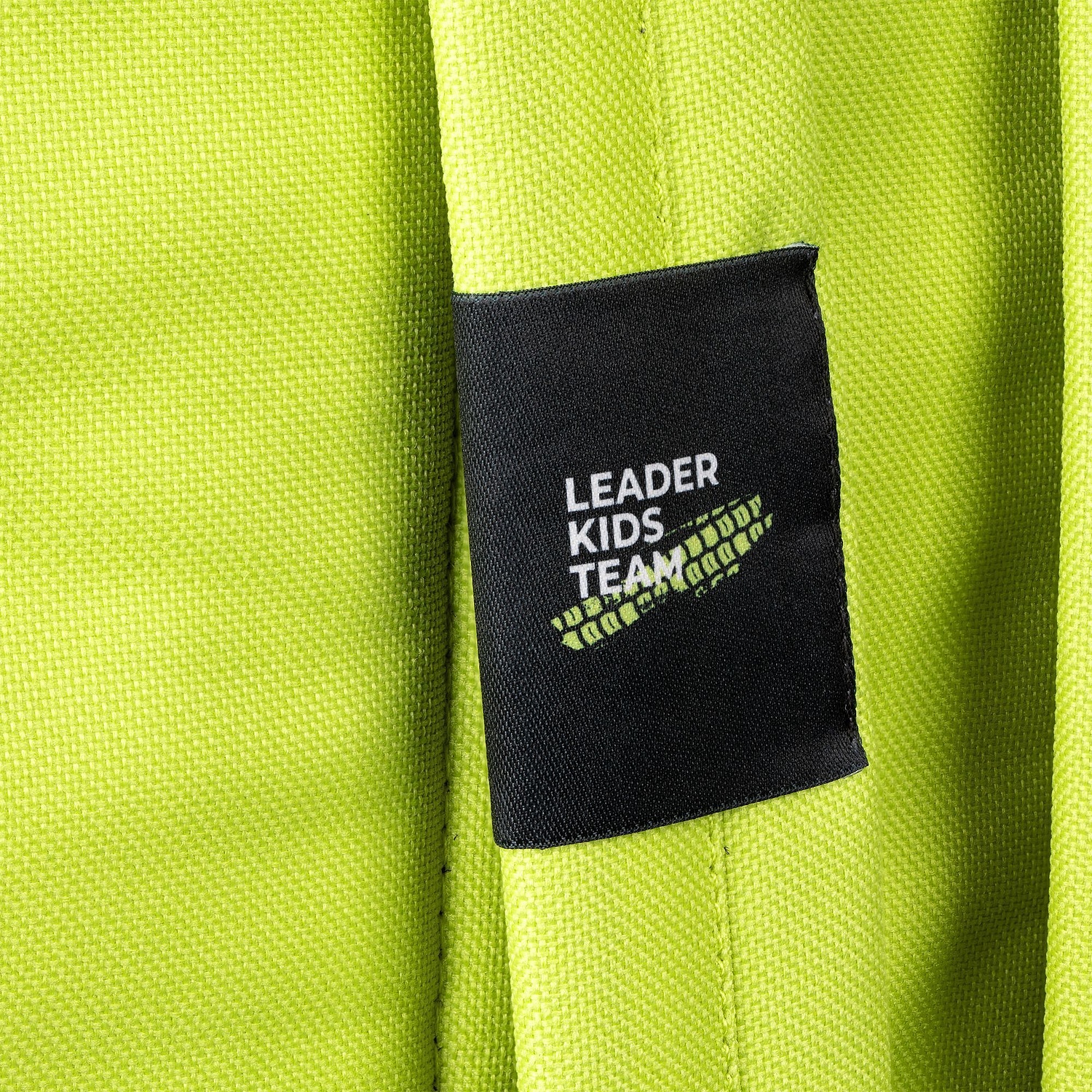 Лейбл тканевый Epsilon, XL, белый с логотипом