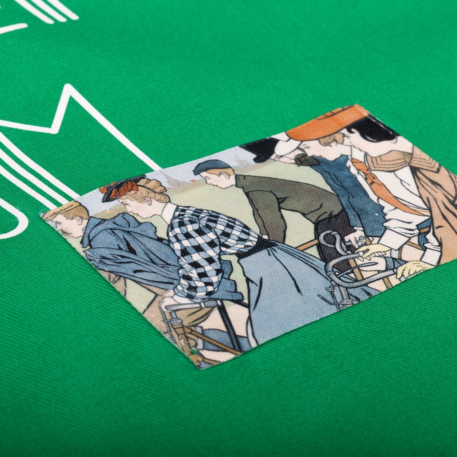 Набор Alanis, черный с зеленым с логотипом