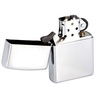 Зажигалка Zippo Classic High Polish, серебристая с логотипом