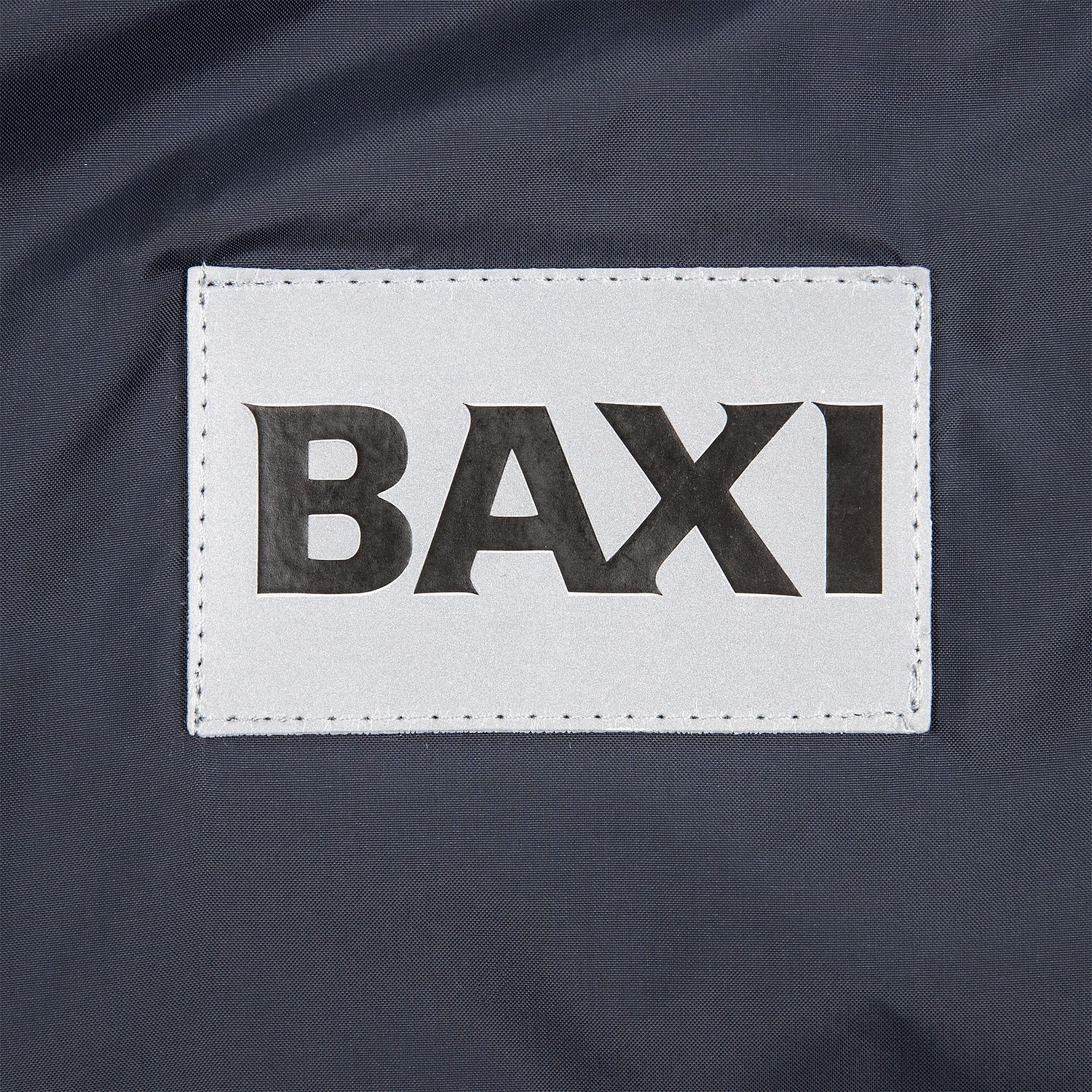 Лейбл светоотражающий Tao, XL, серый с логотипом