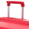Чемодан Skyline M, красный с логотипом