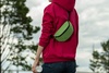Поясная сумка Handy Dandy, зеленая с логотипом