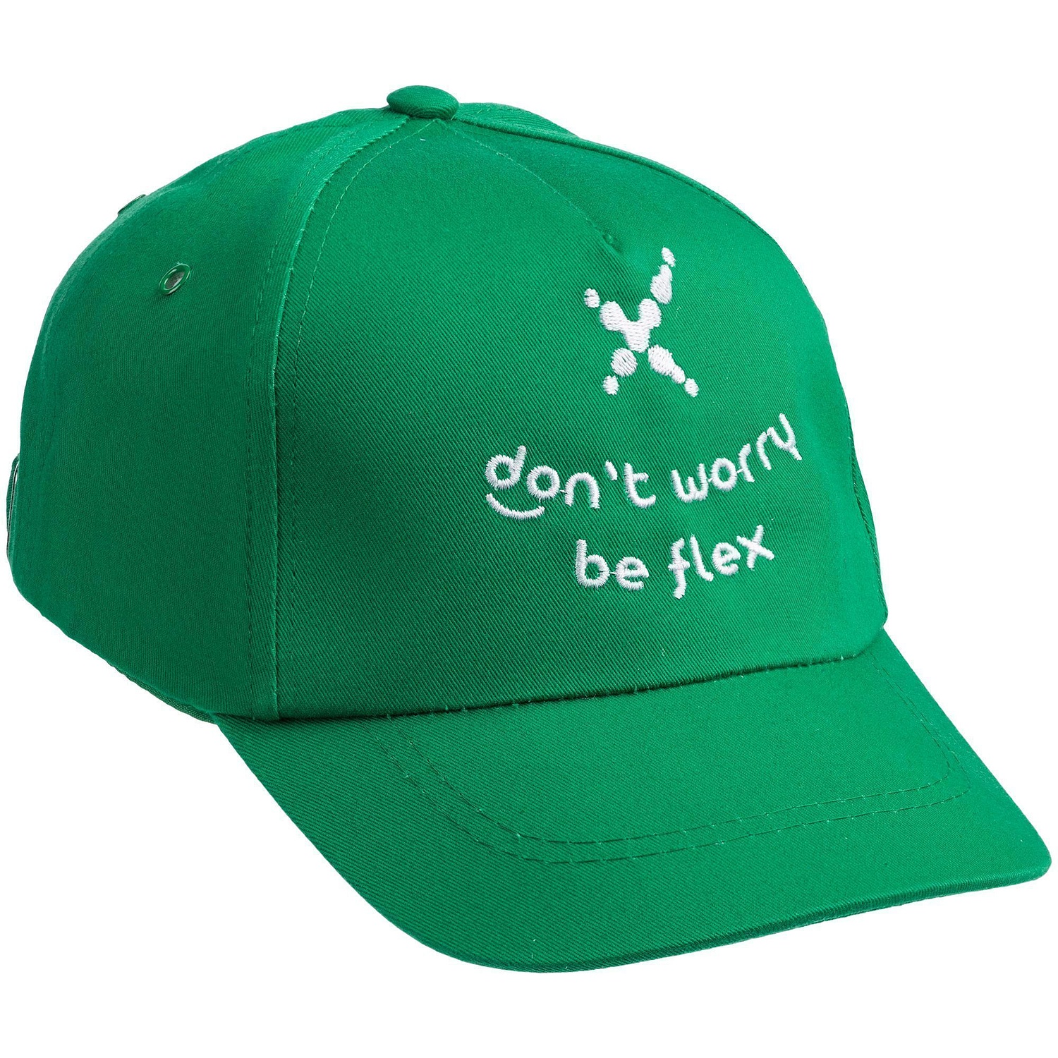 Бейсболка Convention, темно-зеленая с логотипом