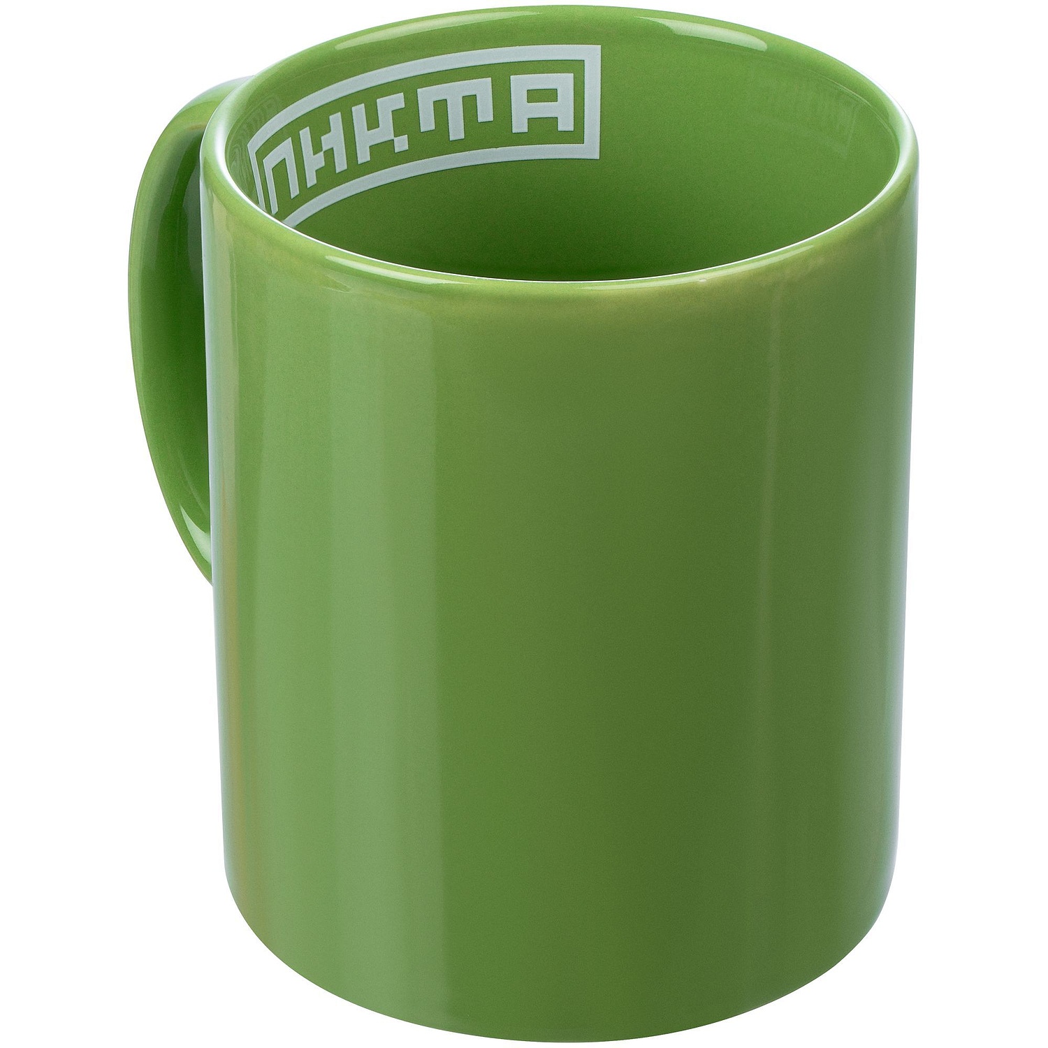 Кружка Promo, зеленая с логотипом