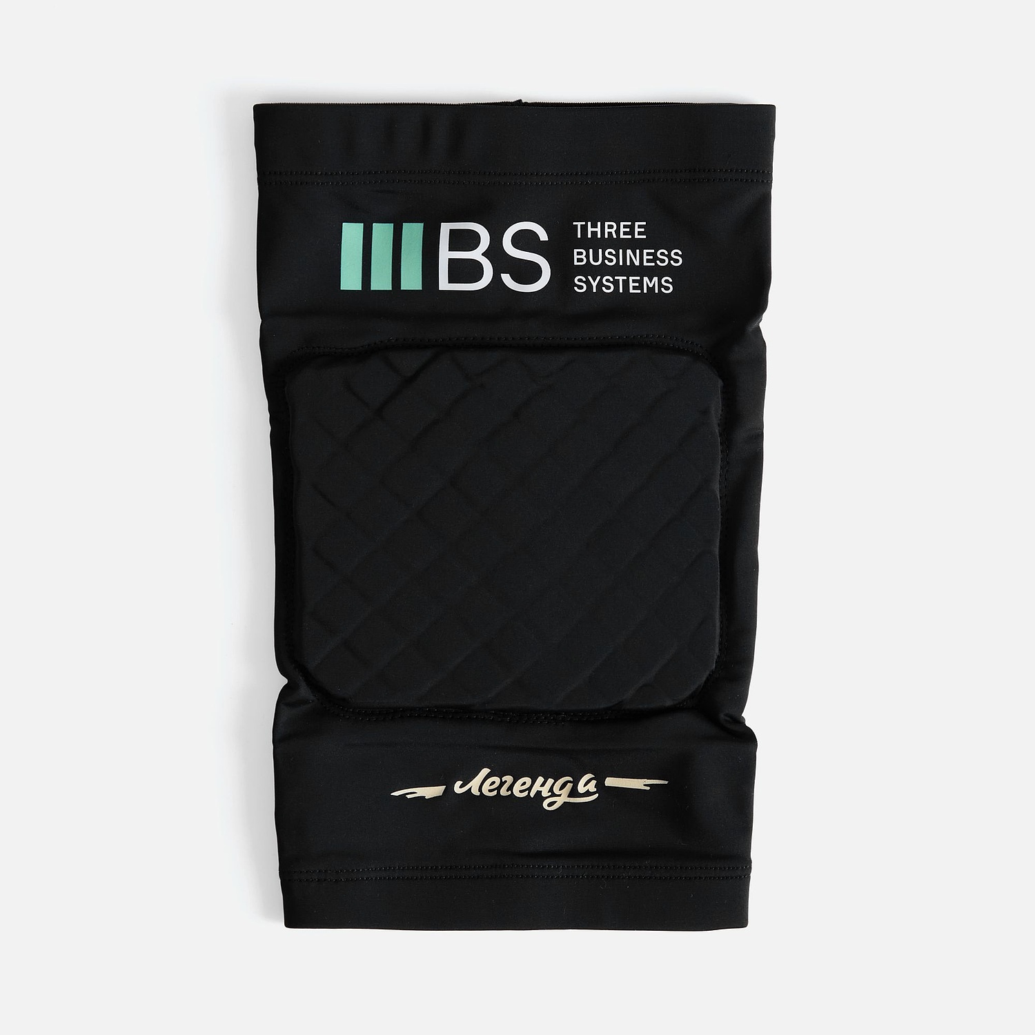 Наколенник защитный Stod, черный с логотипом