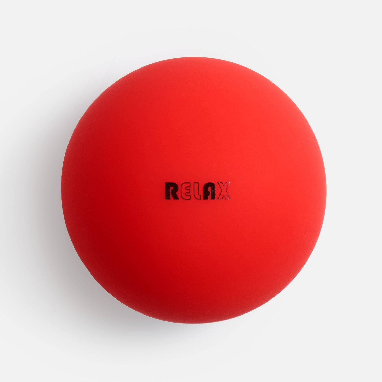 Массажный мяч для МФР Relaxify, красный