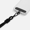 Шнурок для телефона TrendHand, черный с логотипом