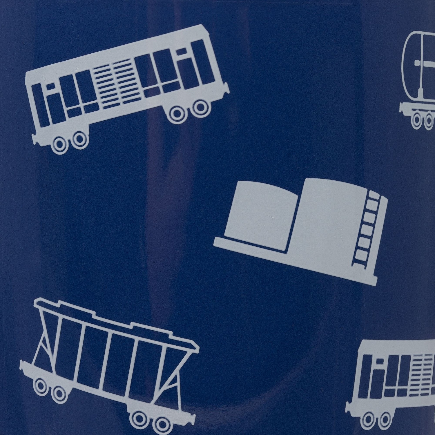 Кружка Pick Up, синяя с логотипом