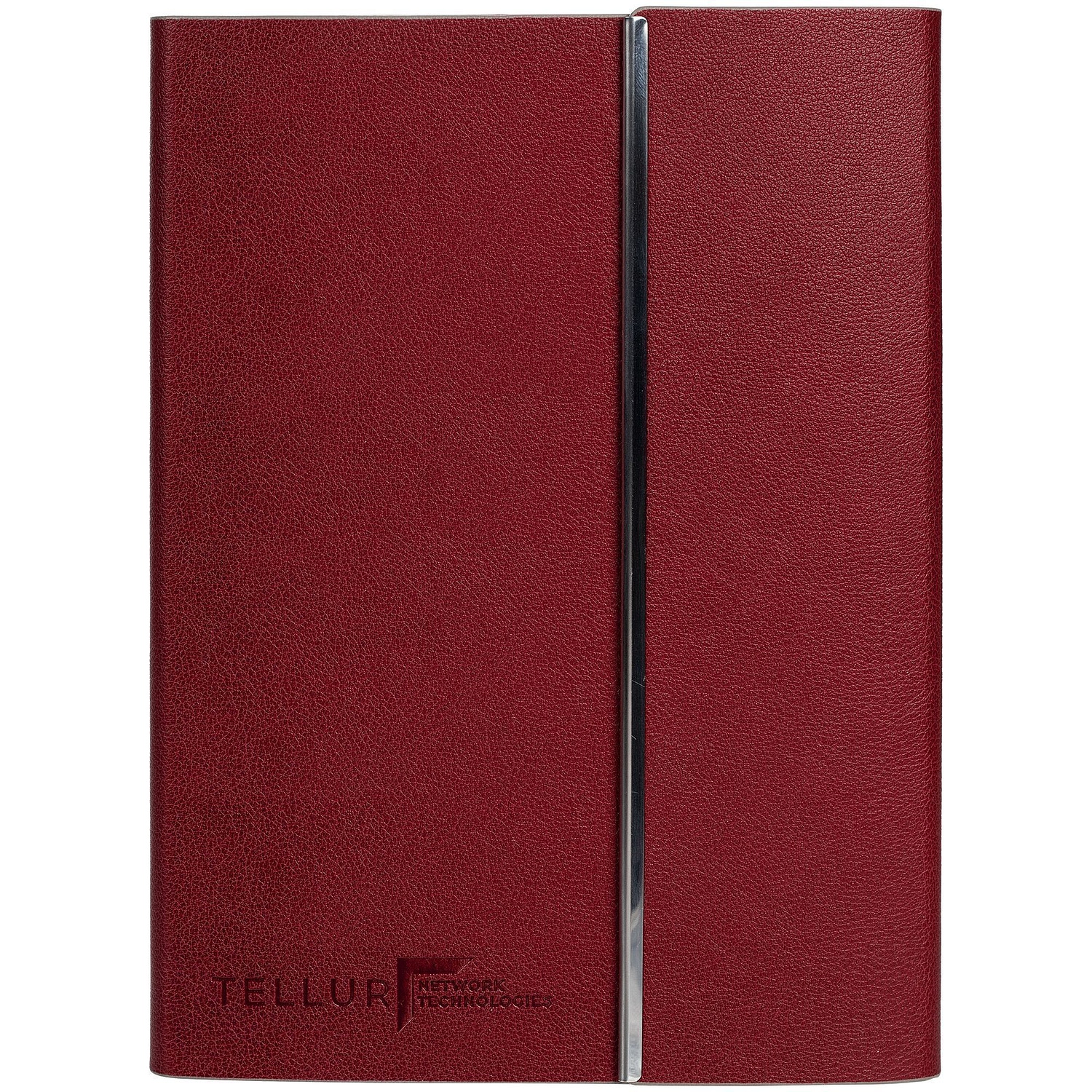 Ежедневник Petrus Flap, недатированный, красный с логотипом