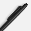 Ручка шариковая Prodir DS11 PMP, черная с логотипом