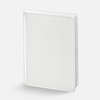 Ежедневник Nebraska, недатированный, белый с логотипом
