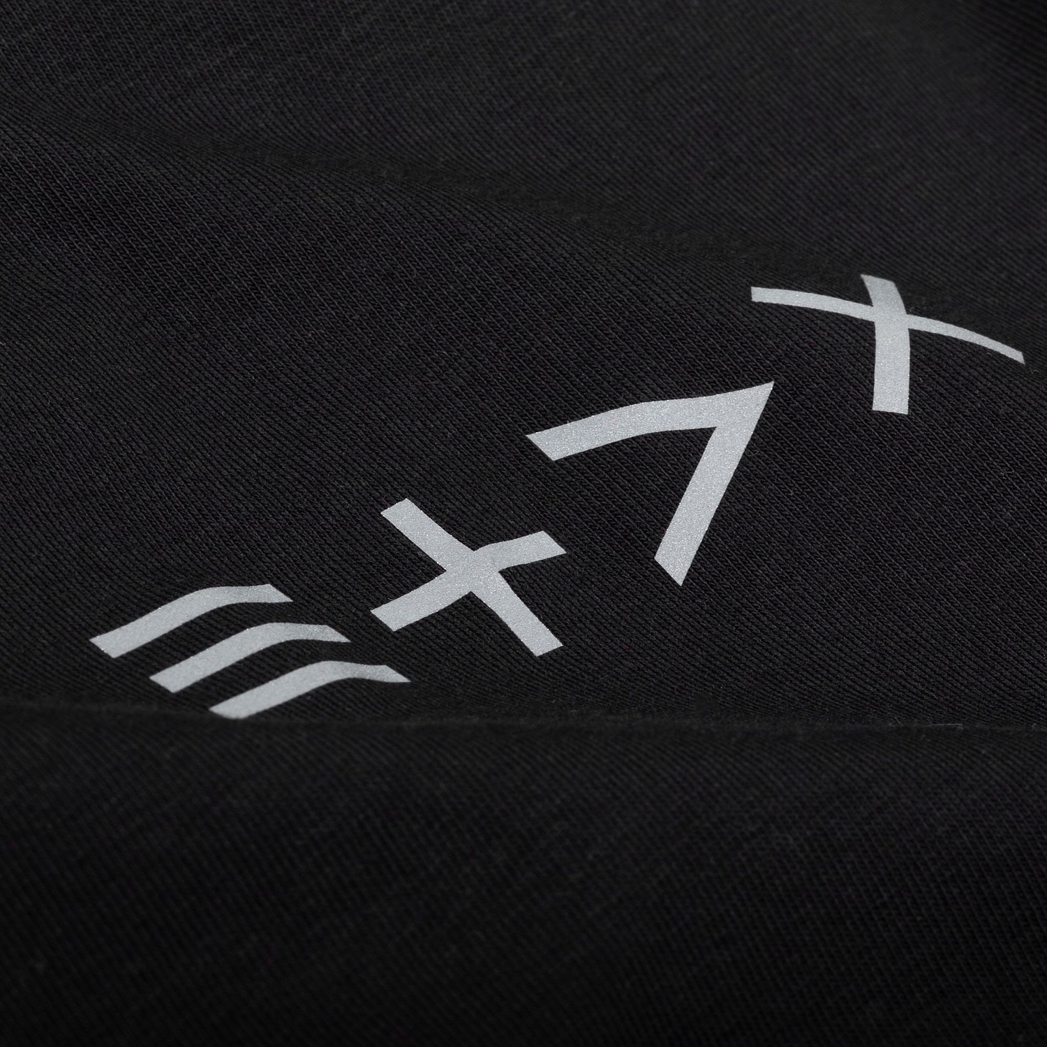 Футболка оверсайз Vozduh 2.0, черная с логотипом