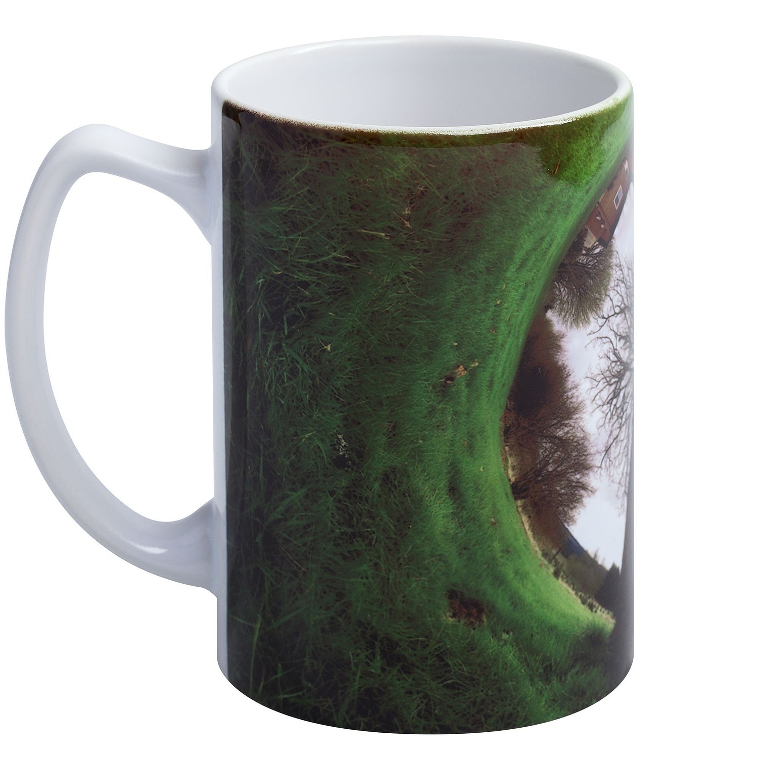 Кружка Pixie для сублимационной печати, белая с логотипом