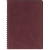 Ежедневник Spring Urban на заказ, недатированный, бордовый с логотипом