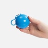 Дождевик в круглом футляре Nimbus, белый с логотипом