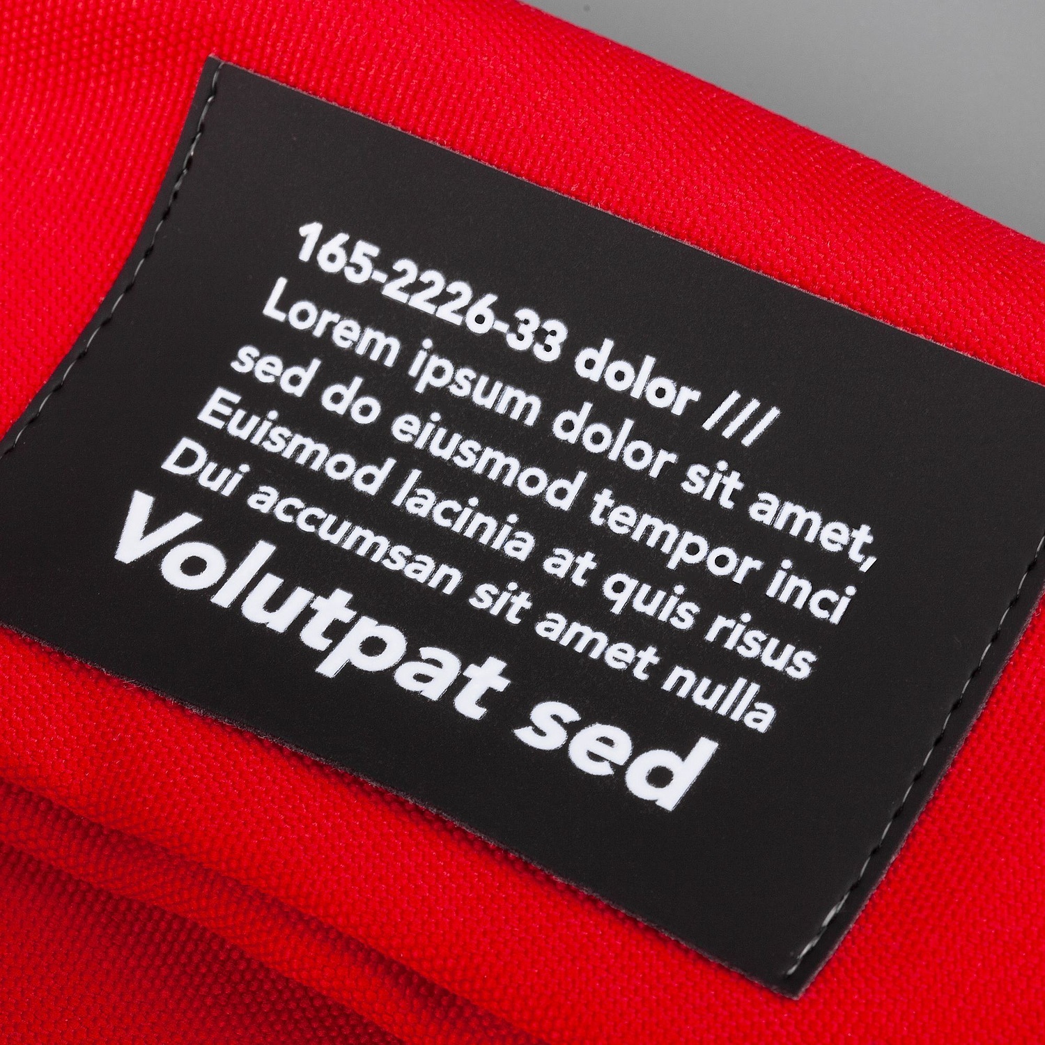 Рюкзак Hank, красный с логотипом