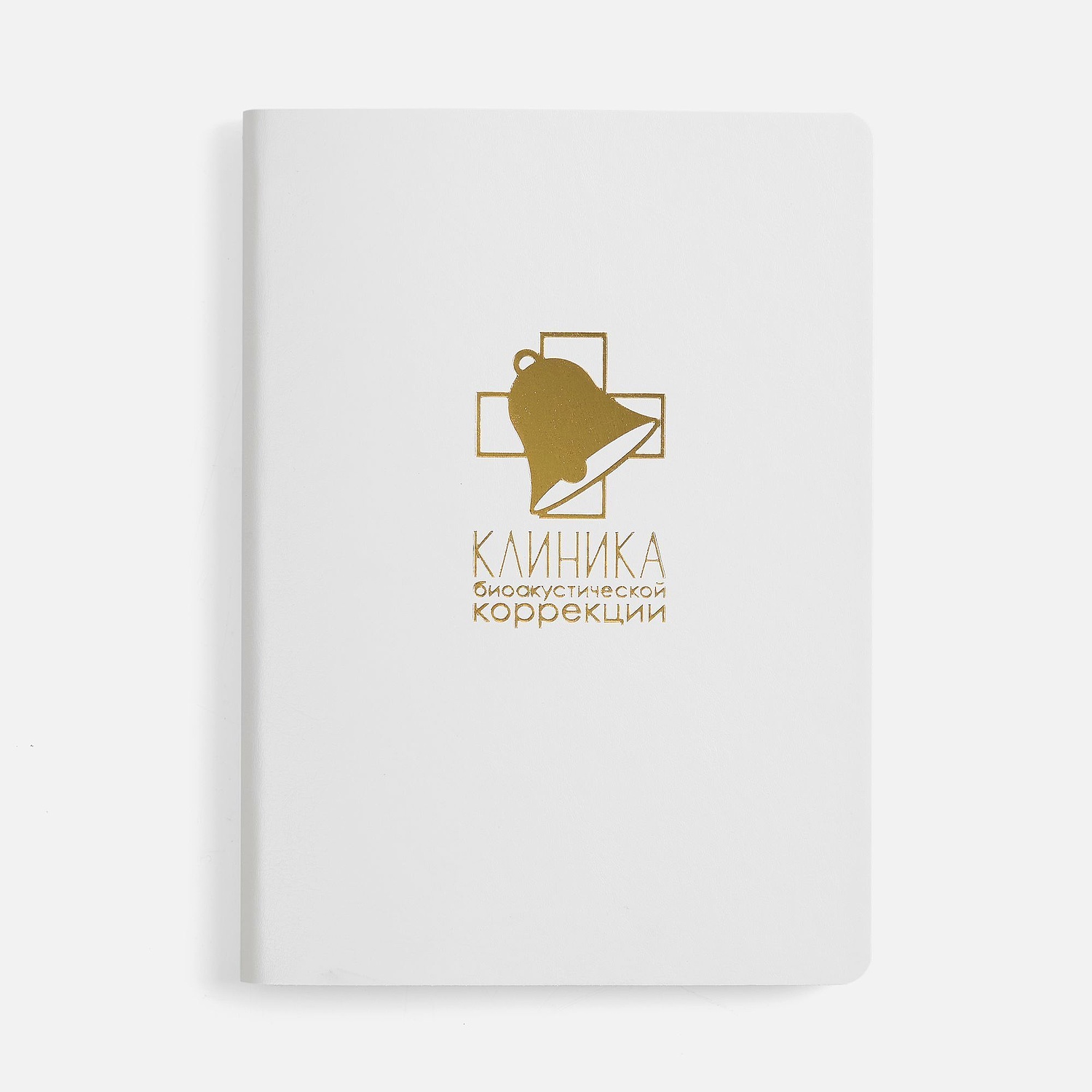 Ежедневник Nebraska Flex, недатированный, белый с золотистым