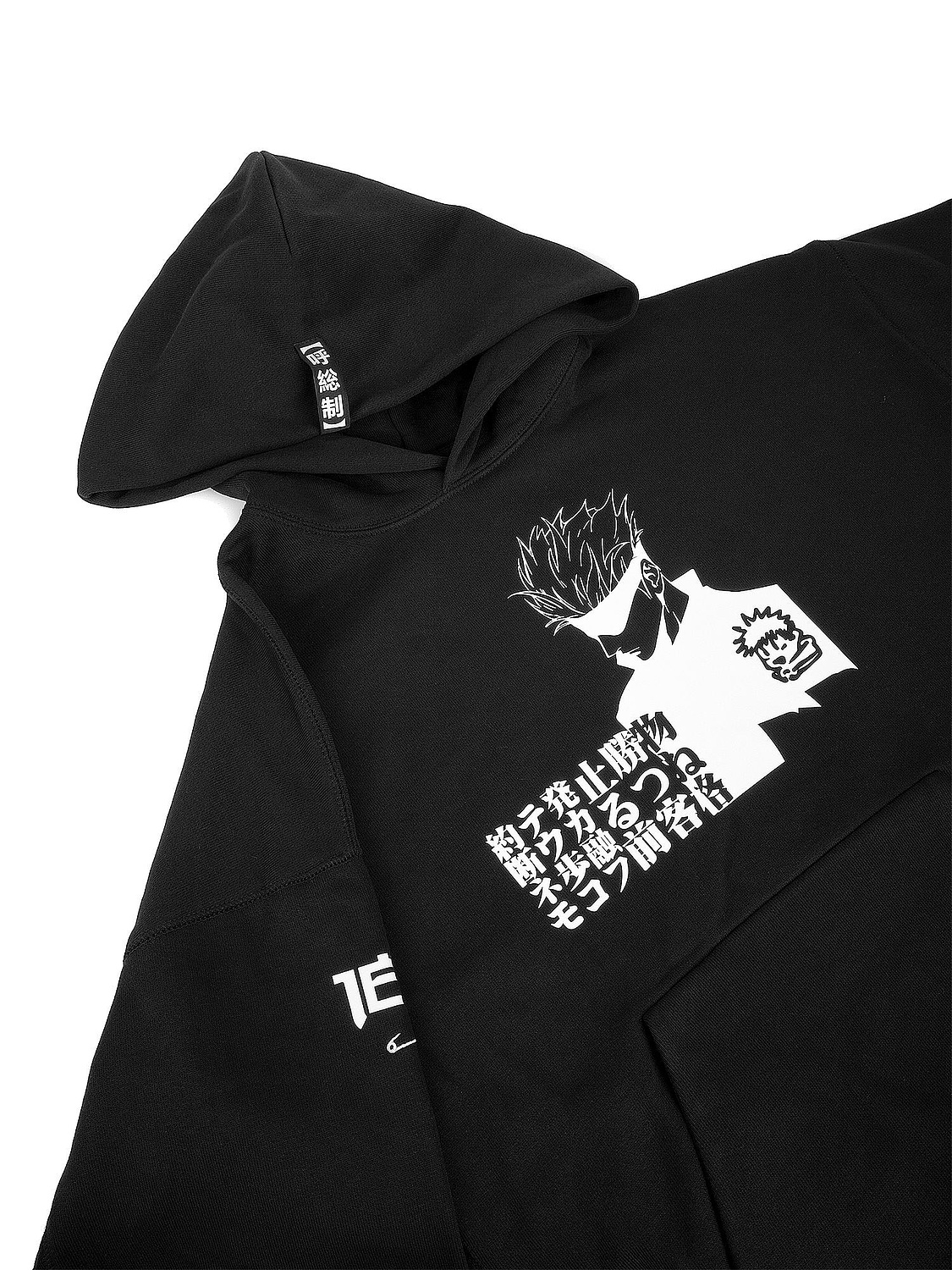 Худи оверсайз унисекс Origin, черное с логотипом