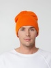 Шапка Tube Top, оранжевая (апельсин) с логотипом