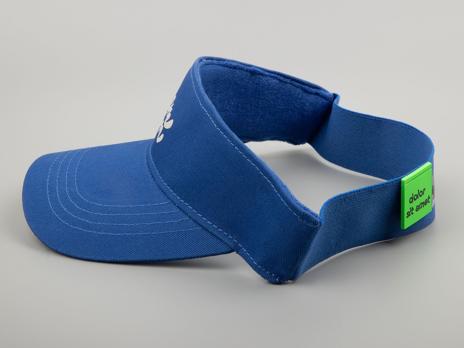 Козырек Viseros, ярко-синий