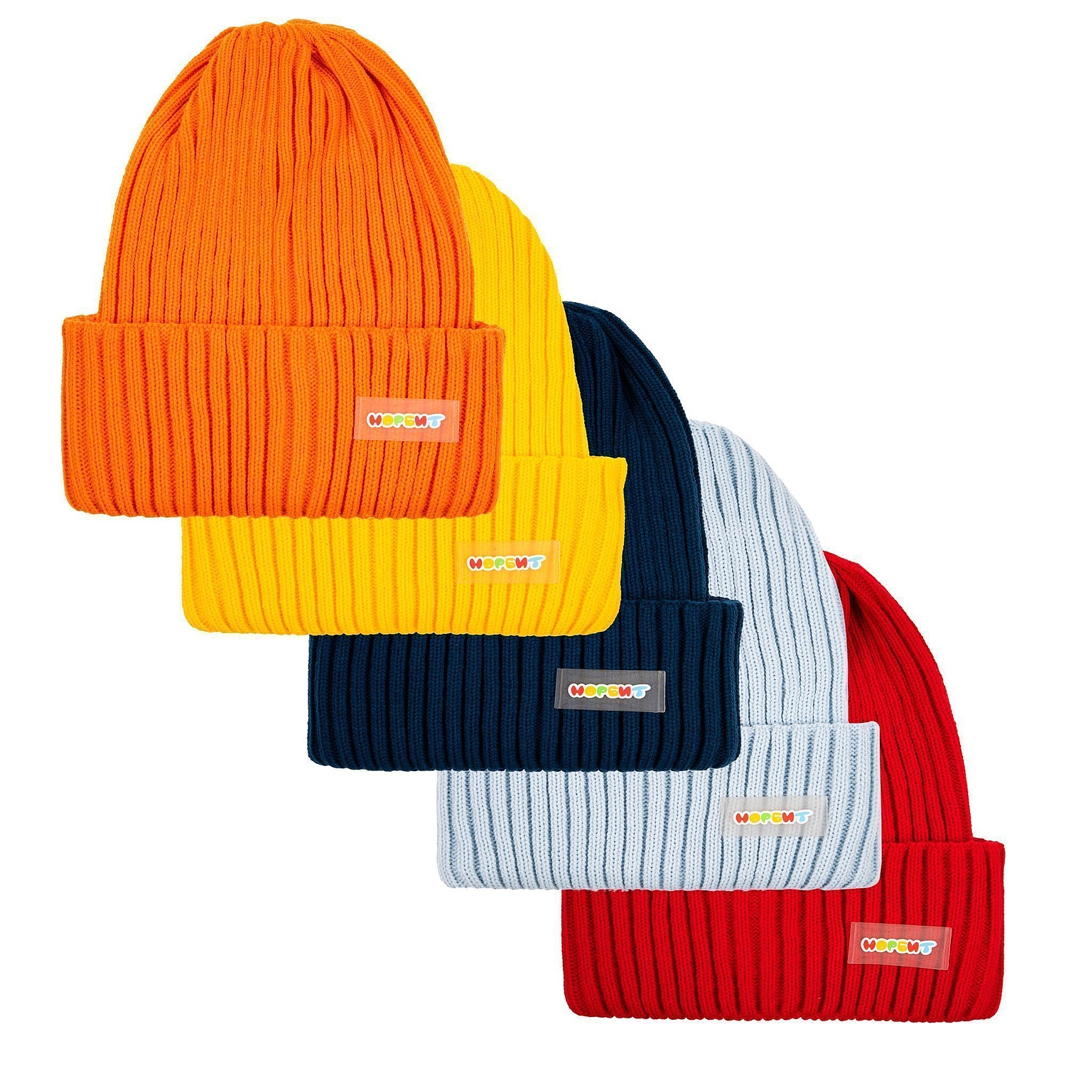 Шапка Yong, светло-голубая с логотипом