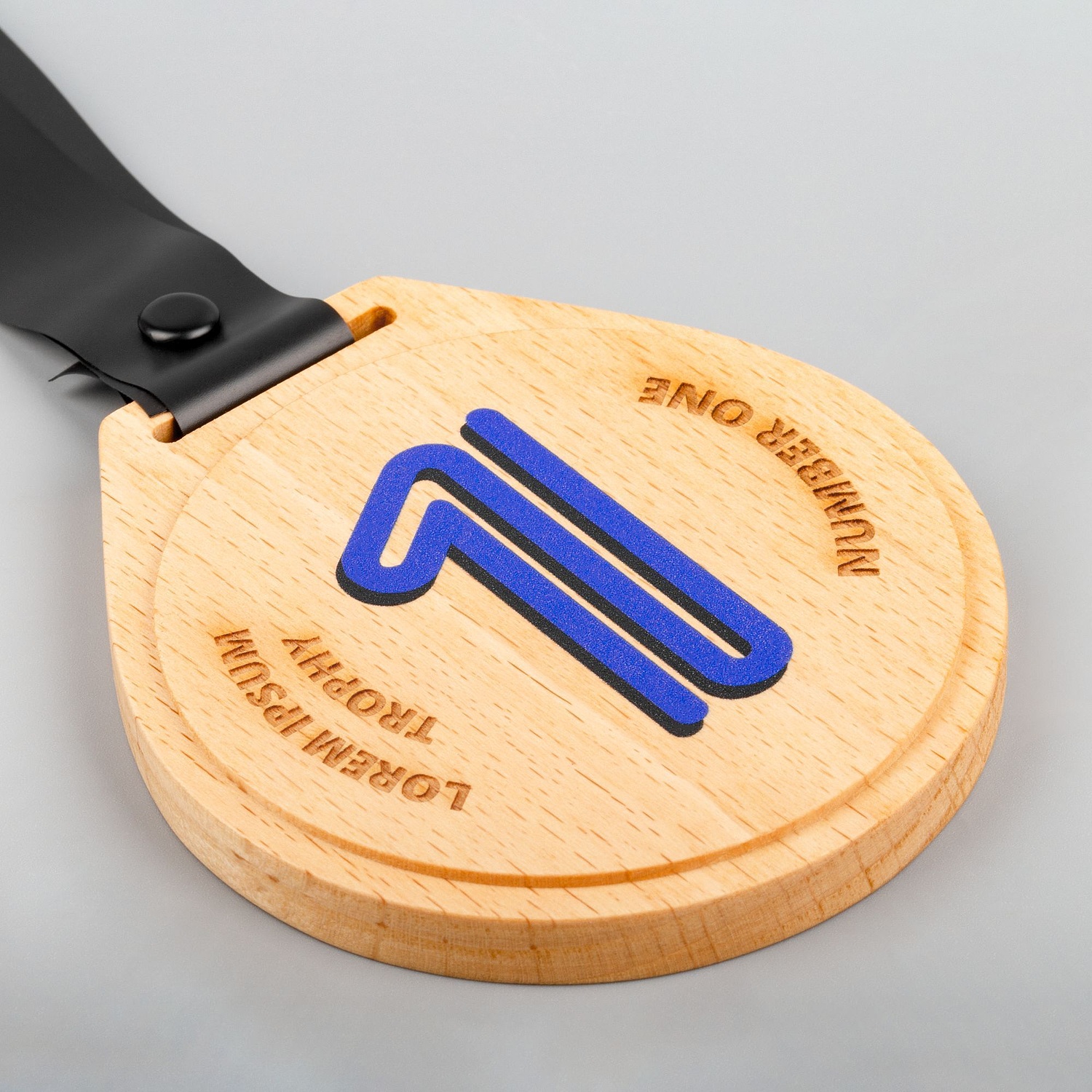 Лента силиконовая Biguna 20 S, черная, 50 см с логотипом