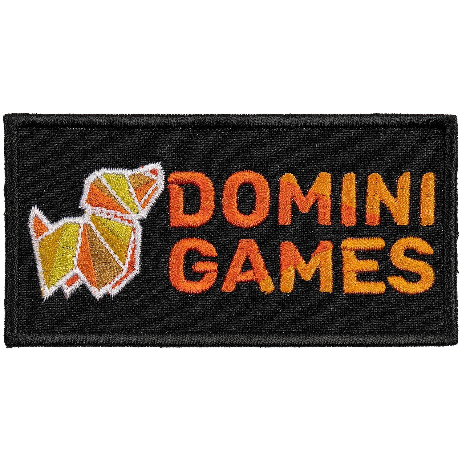 Шеврон из габардина Gabo M, черный с логотипом