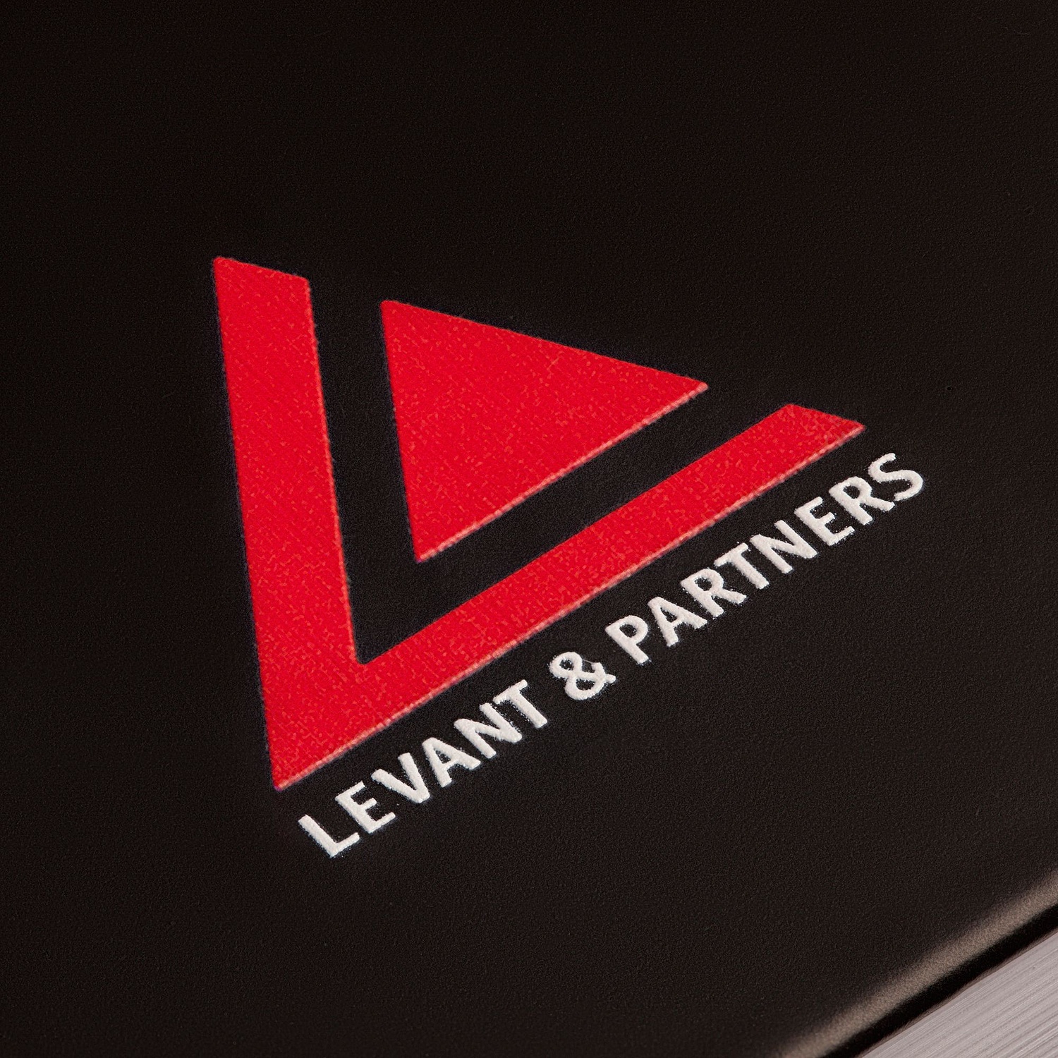 Ежедневник New Latte, недатированный, черный с логотипом