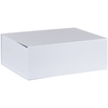 Коробка складная Portada, L, белая с логотипом