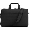 Сумка для ноутбука L227, черная с логотипом