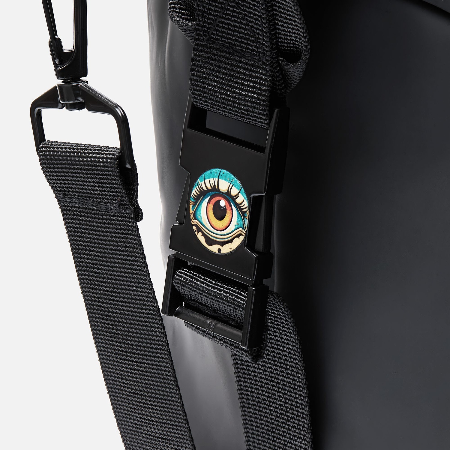 Дорожная сумка Traffic, черная с логотипом