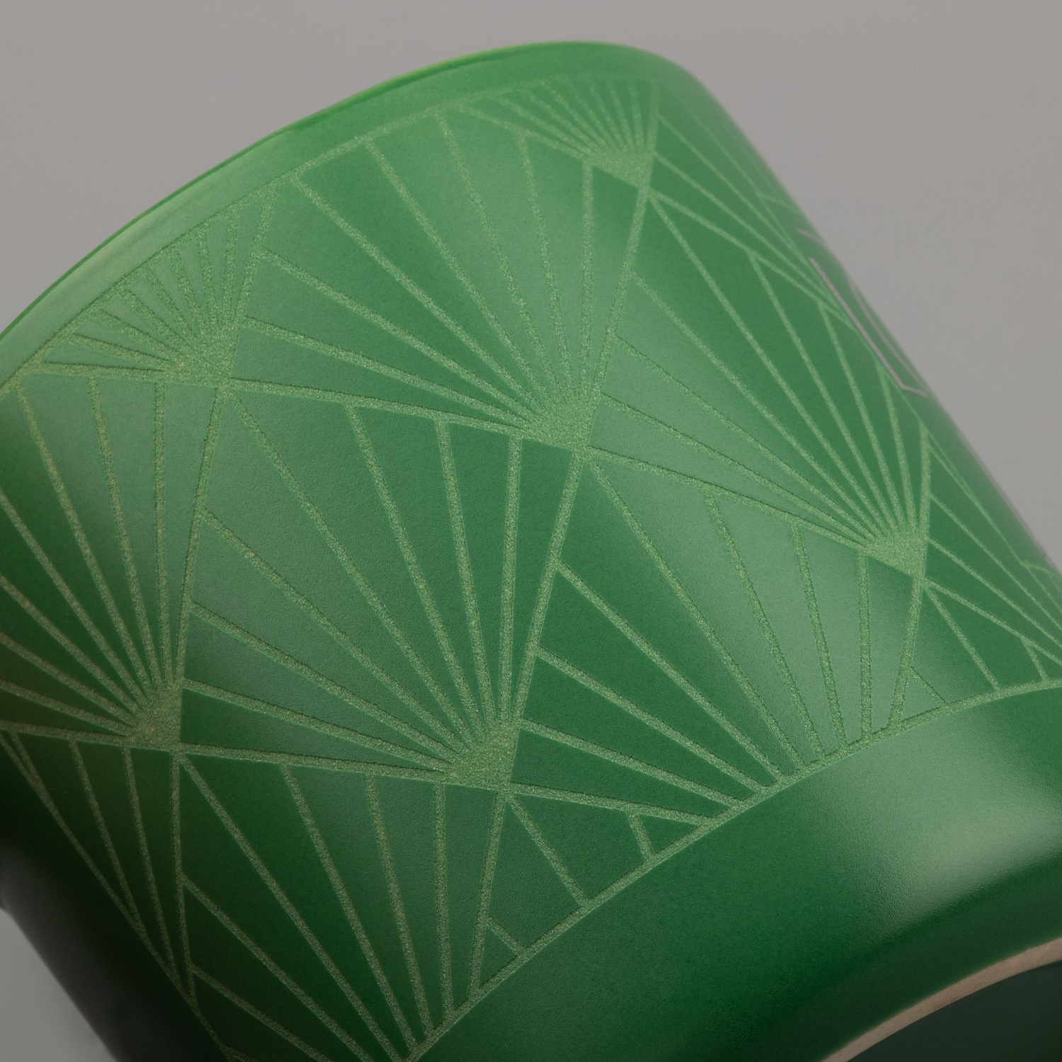 Кружка Eastpresso, зеленая с логотипом