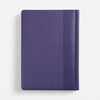 Ежедневник Prizma, недатированный, фиолетовый с логотипом
