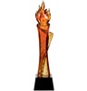 Стела Glasso Flame с логотипом