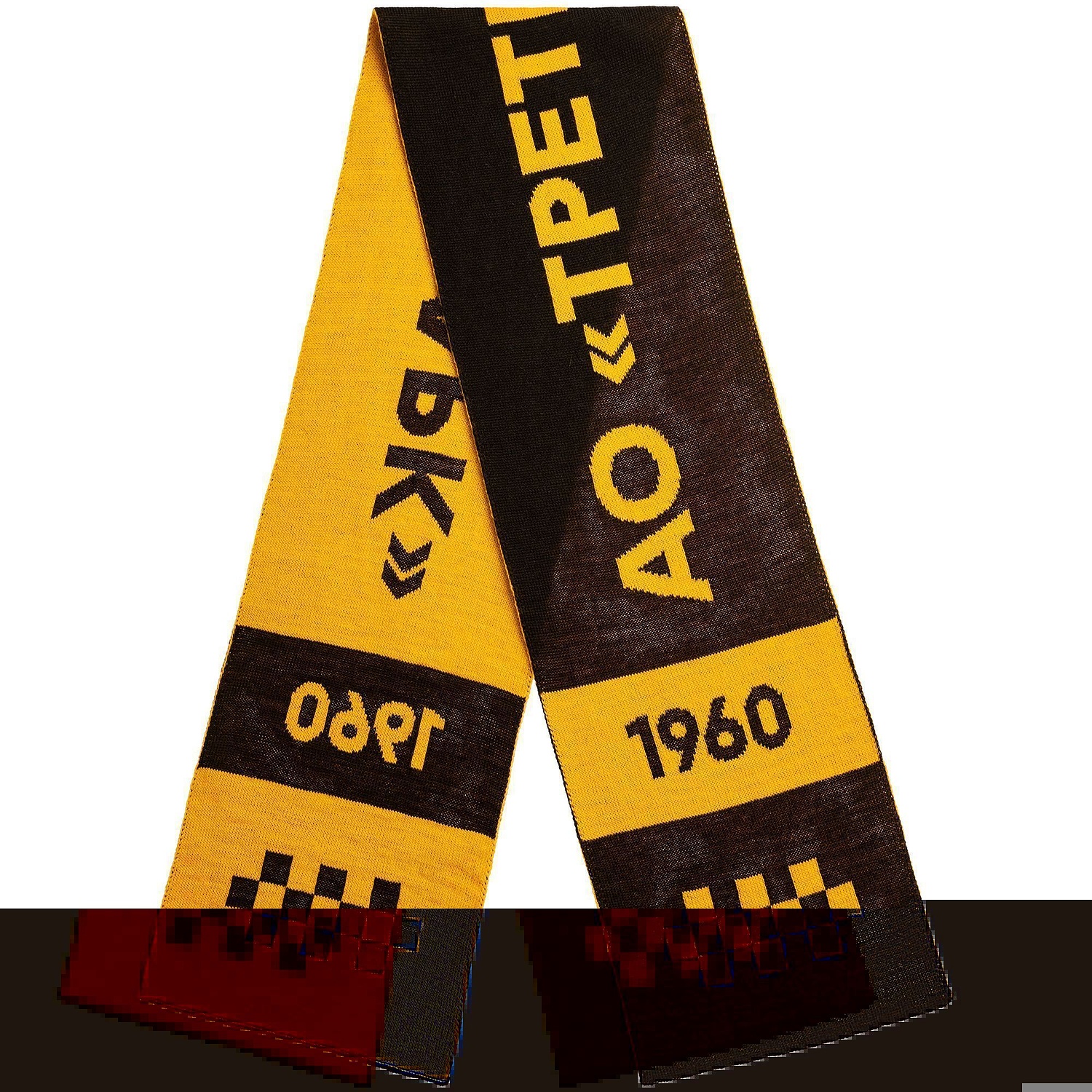 Шарф на заказ Tricksy Light, S, полушерсть с логотипом