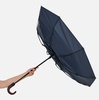 Складной зонт Palermo, темно-синий с логотипом