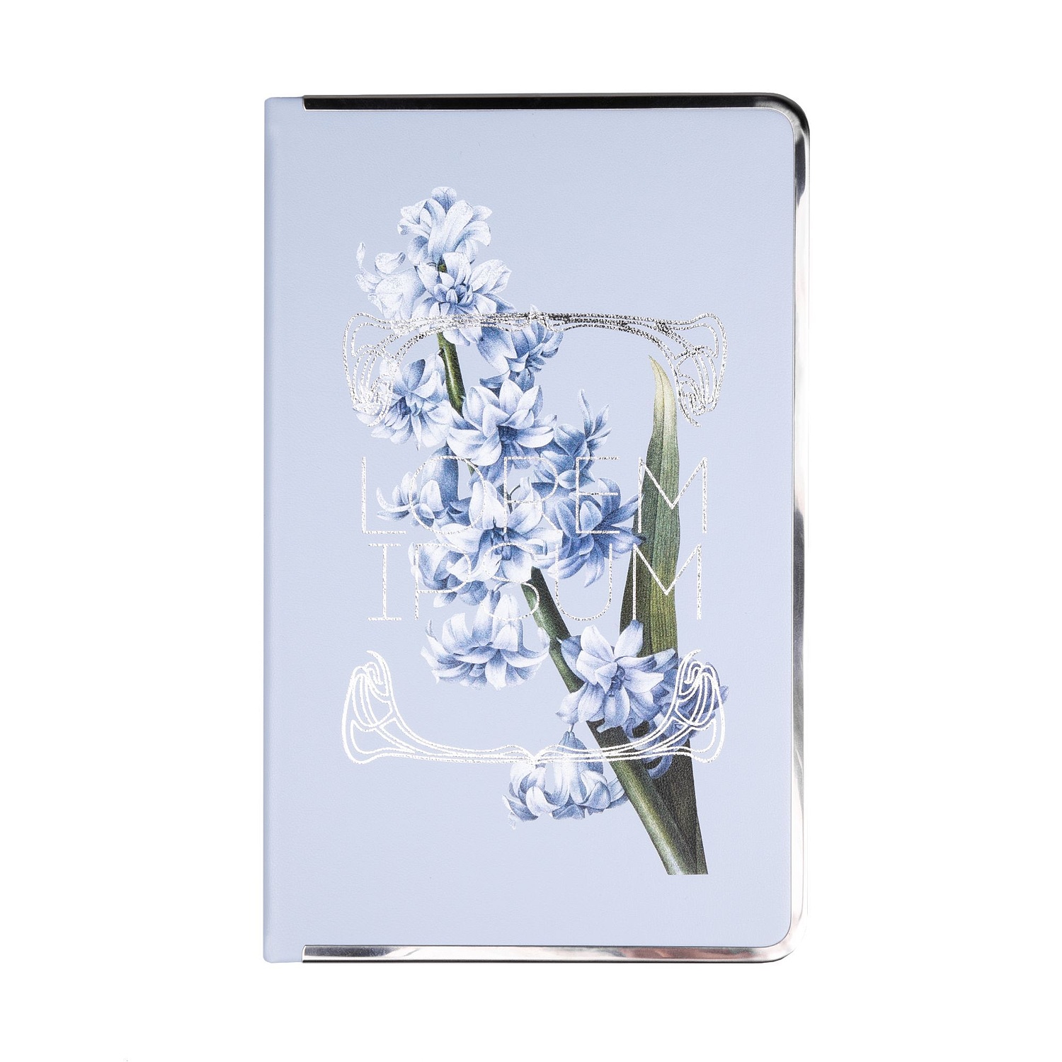 Ежедневник Relax, недатированный, голубой с логотипом