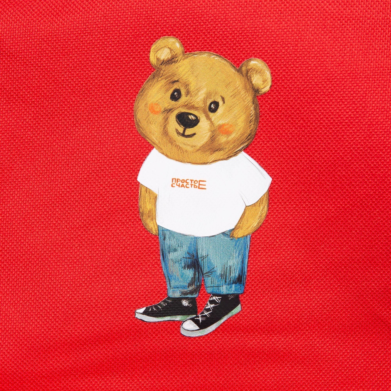 Набор Basepack, красный с логотипом