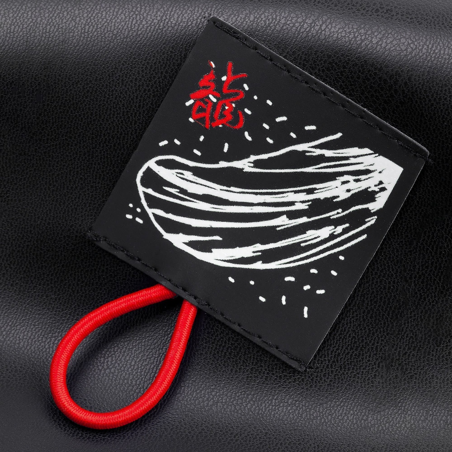 Бомбер из искусственной кожи Univer, серый с логотипом