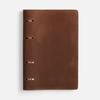 Ежедневник inStream, недатированный, коричневый с логотипом