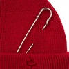 Шапка Pricker, красная с логотипом