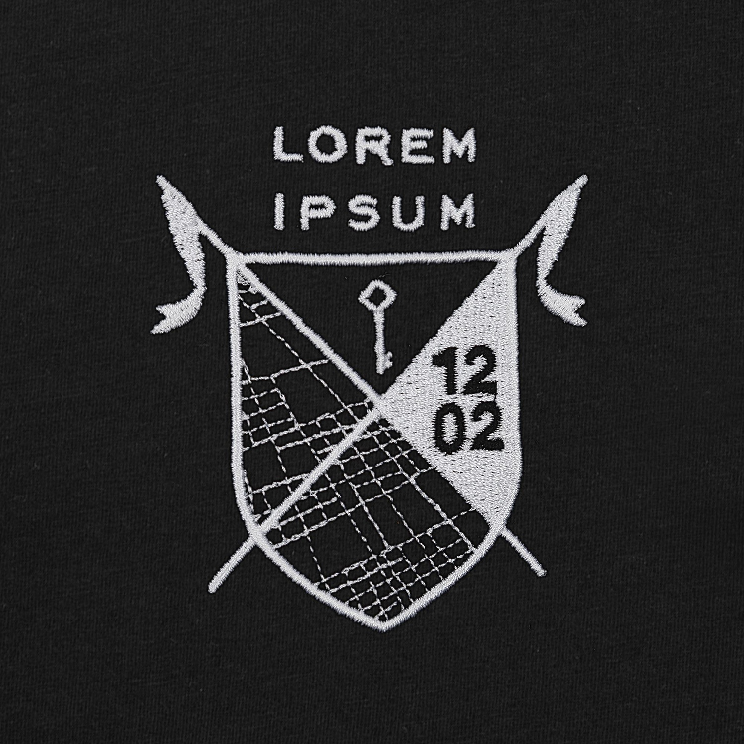 Футболка с длинным рукавом Lehta, черная с логотипом