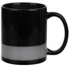 Кружка-хамелеон On Display, глянцевая, черная с логотипом
