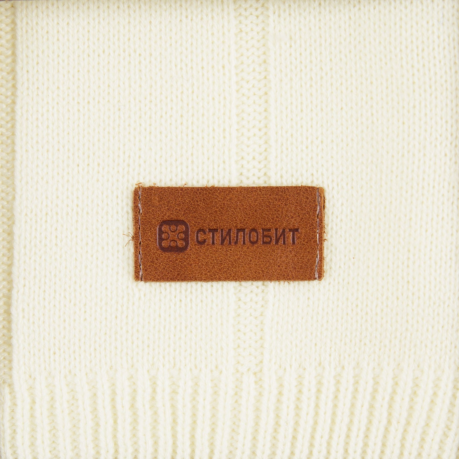 Плед Bambolay, молочно-белый