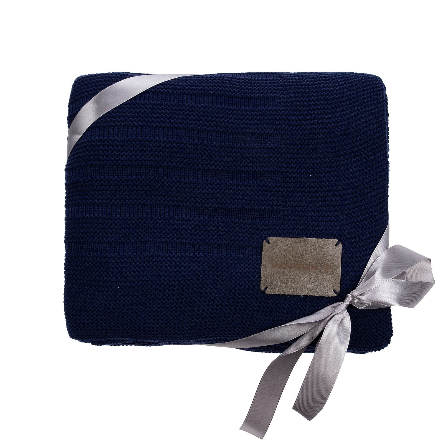 Плед Field, темно-синий