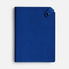 Ежедневник Espresso, недатированный, синий с логотипом