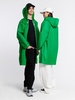 Дождевик Rainman Zip, зеленый с логотипом
